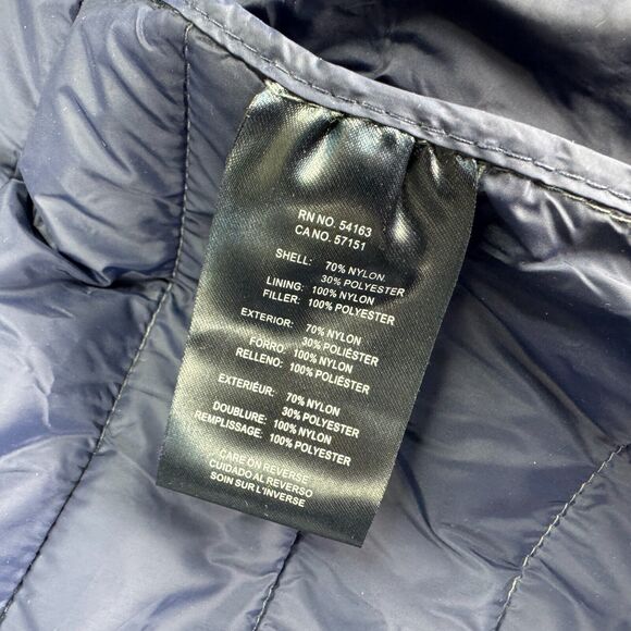 Club Room Mens Quilted Packable Puffer Jacket Gray S - Picture 5 of 5